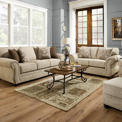 Camden Sofa and Loveseat - Sofas