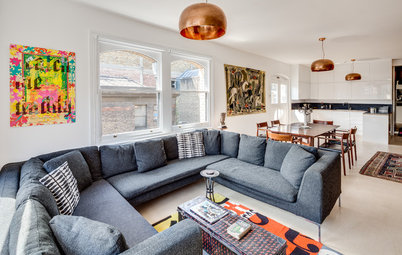 Houzz Tour: A Light-filled Victorian Flat With a Sociable Heart