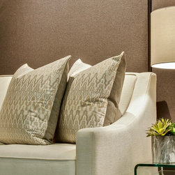 2018 Custom Pillow Line: LH102 Champagne at the Top - Decorative Pillows