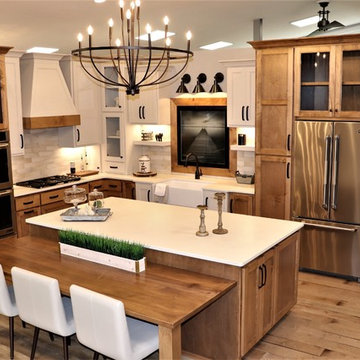 Modern Farmhouse Showcase Kitchen