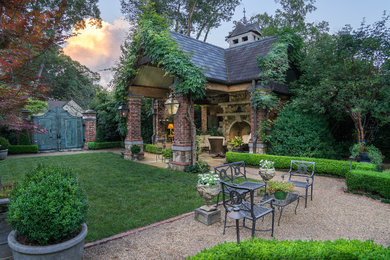 Elegant patio photo in Other