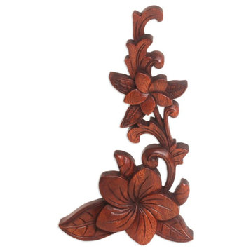 Touch of Jepun Wood Relief Wall Panel