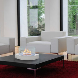 Lexington Table Top Indoor/Outdoor Biofuel Fireplace - Tabletop Fireplaces