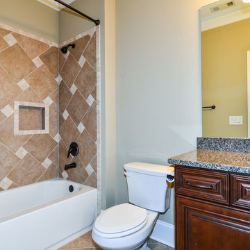 Transitional Custom Powder Room - Marietta, GA