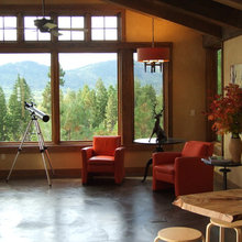 Contemporary meets rustic