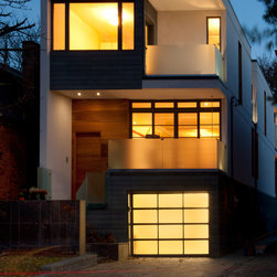Contemporary Home - Window Treatments