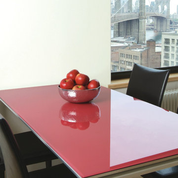 Color-Coated Glass Tabletop