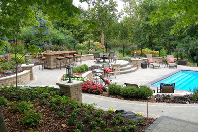 Inspiration for a patio remodel in Minneapolis