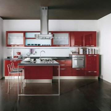 Modern Italian Custom Made Kitchens by LUBE