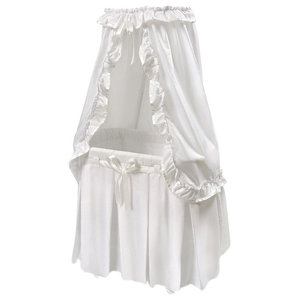 empress round baby bassinet
