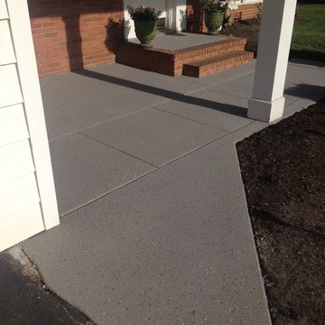 Spray Texture Concrete Overlay