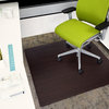 Anji Mountain Bamboo Deluxe 43" X 48" Roll-Up Chairmat With No Lip AMB24035W