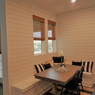 Breakfast Nook Ship Lap Siding