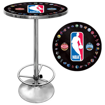 Bar Table - NBA NBA Logo with All Teams Bar Height Table