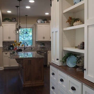 Contemporary Interior ReDesign w/ Coastal Cottage Details