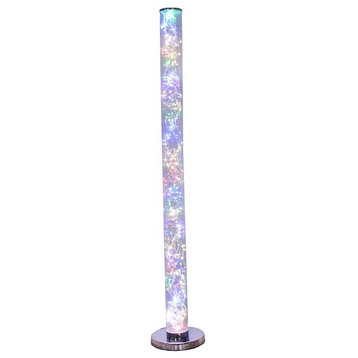49" Exposed Multi-Colored Rope LED Namiri Column Floor Lamp