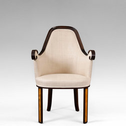 A Swedish Grace Period Birch Armchair - Armchairs And Accent Chairs
