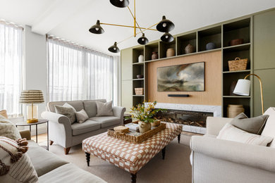 Traditional living room in Other.