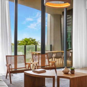 Mid-Century Beach Vibe in Coconut Grove