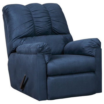 Signature Design by Ashley Darcy Rocker Recliner in Blue