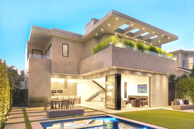 Modern exterior home idea in Los Angeles