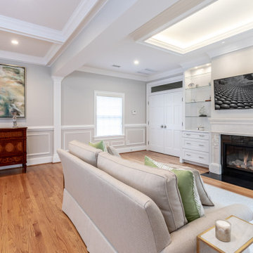 Modern and Serene Spa Master Bath in McLean, Northern Virginia