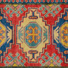 Tribal Design Oriental Rug 100% Wool, Hand-Knotted Kazak Rug Runner
