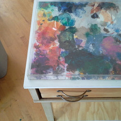 Rolling Painter's Cart - Utility Carts
