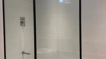 Matte Black Glass Shower Install!