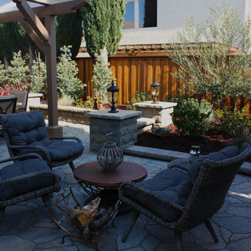 Italian Al Fresco Backyard