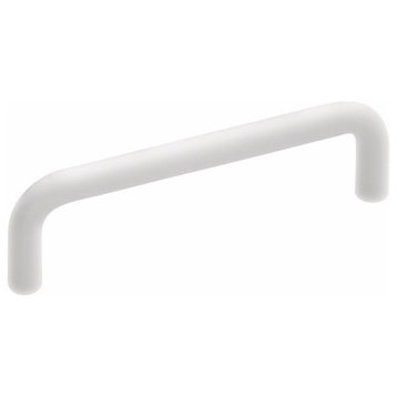 3.5" Midway White Cabinet Pull PW354-24 Hardware