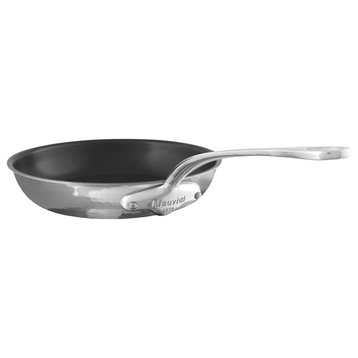 Mauviel M'Elite Nonstick Frying Pan With Cast Stainless Steel Handle, 7.9-in