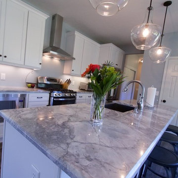 Super White kitchen