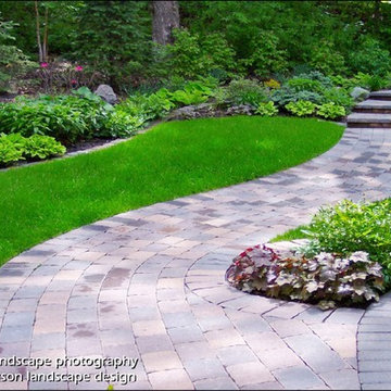 Twin Cities Suburban Farmhouse - Glade Gardens. Minnesota Garden Design.