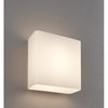 Glaz LED Wall Sconce, White