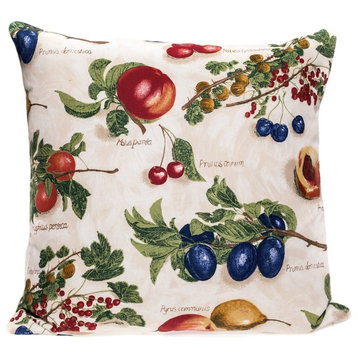 Designer Pillow Cover, Fruit Pillow Cover, 18x18