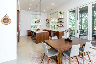 Trendy dining room photo in Other