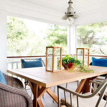 Screen Porch with Water View - Westport, Connecticut