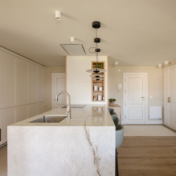Reforma y decoración de piso moderno y acogedor