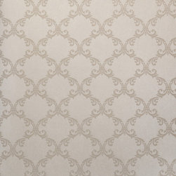 Century Classic - Fanciful Trellis Wallpaper G580305 - Wallpaper