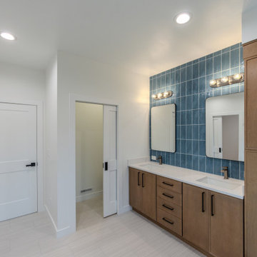 Soothing Timber Bathroom