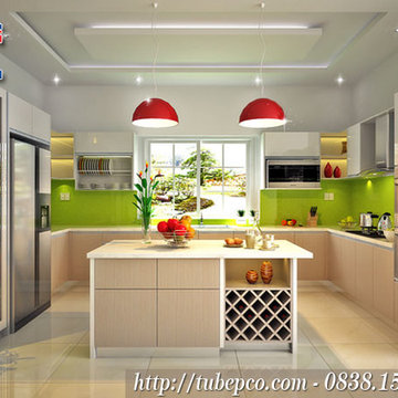 Lắp đặt tủ bếp, thiết kế thi công tủ bếp tại Tủ Bếp Xinh