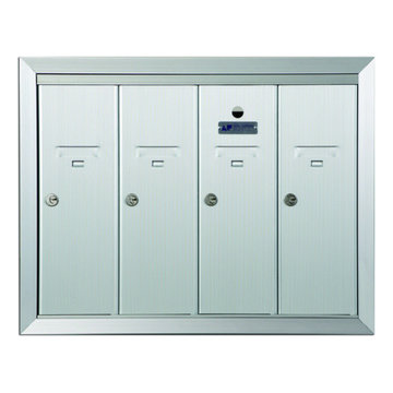 Vertical Multi Tenant Mailboxes Alum