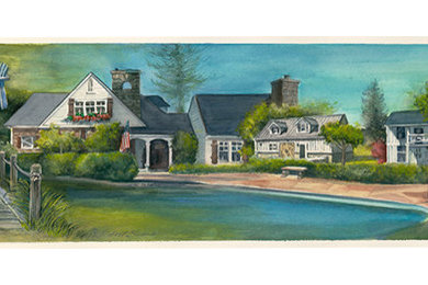 Hunt Residence Watercolor