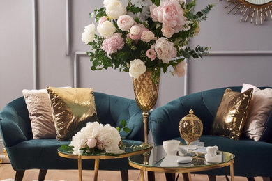 Inspiration for a victorian living room remodel in Toronto