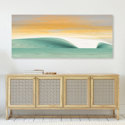 "Beach Break (Sea Foam Green)" - Prints And Posters