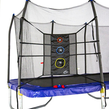 Skywalker Trampolines Game Kit With Upper Bounce Back and Triple Toss Games