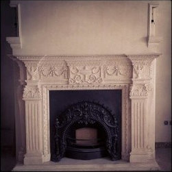 Marble Fireplace - Indoor Fireplaces