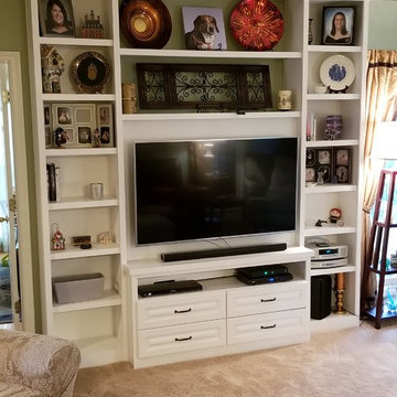 Traditional Custom Entertainment Center