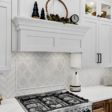 Tom's River- two-toned kitchen